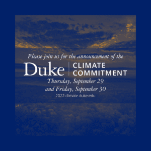 Duke Climate Commitment9/29